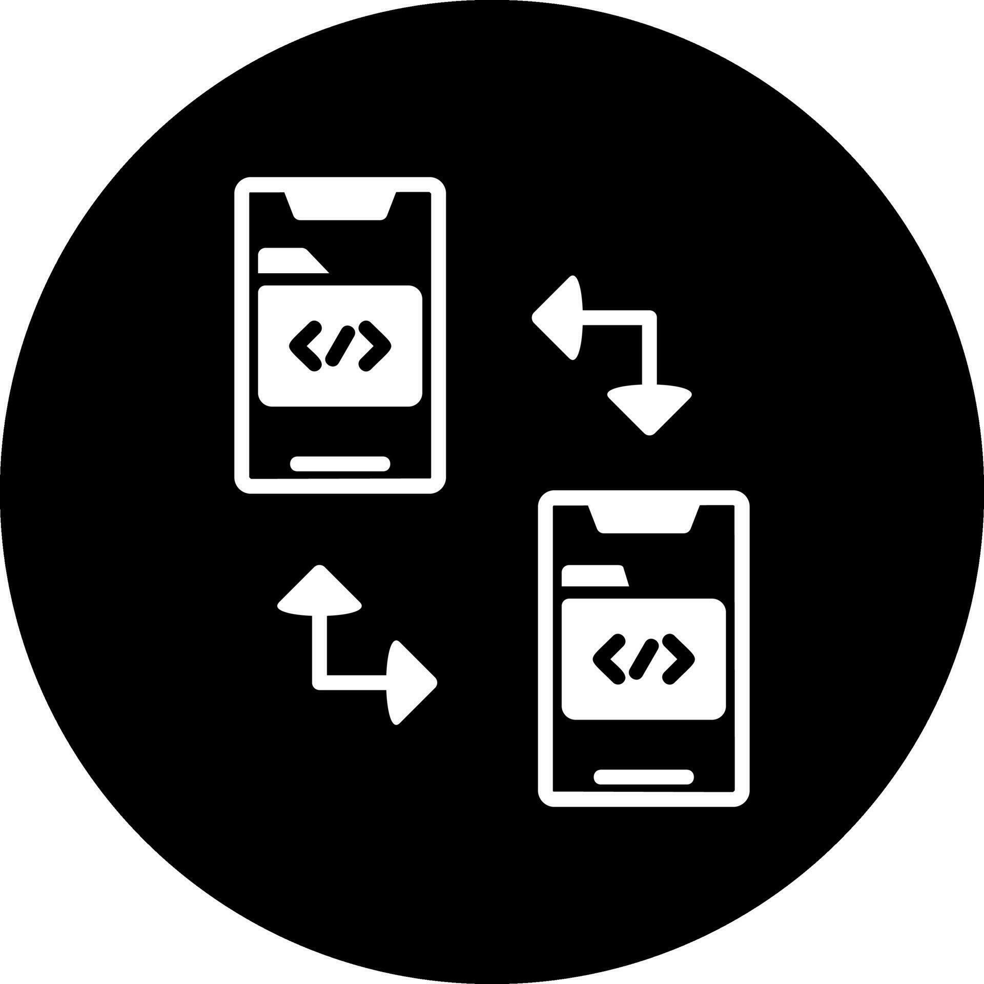 Data Transfer Vector Icon 31006314 Vector Art at Vecteezy