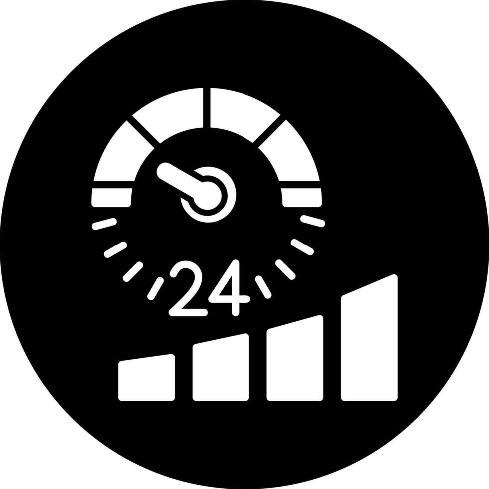 Speedometer Vector Icon