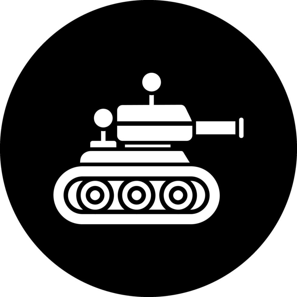 icono de vector de tanque