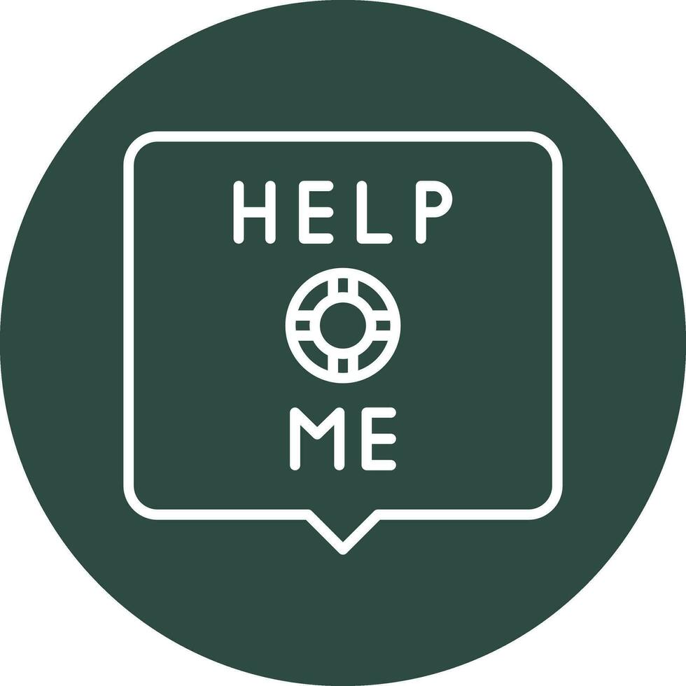 Help Me Vector Icon