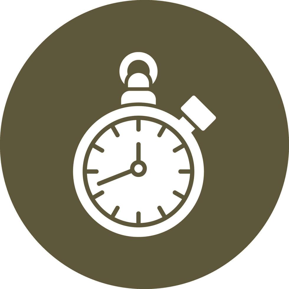 Old Watch Vector Icon