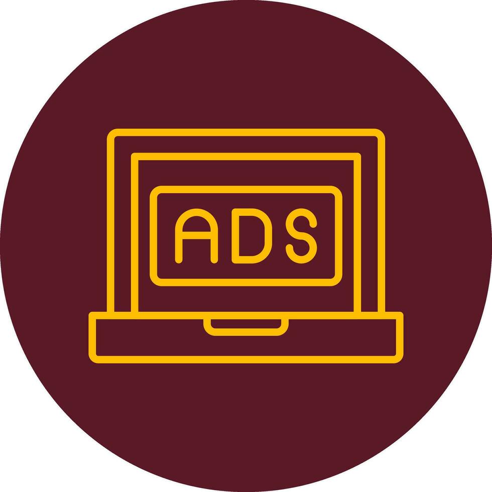 Ads Vector Icon