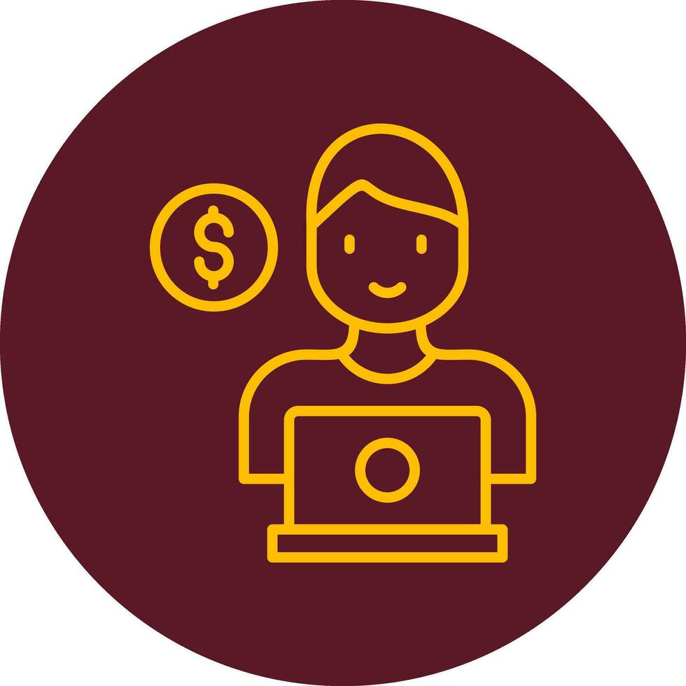 Self Employed Vector Icon