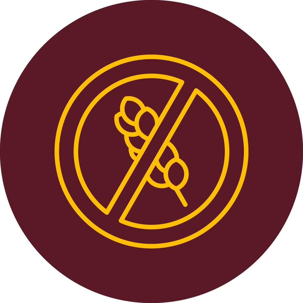 Gluten Vector Icon