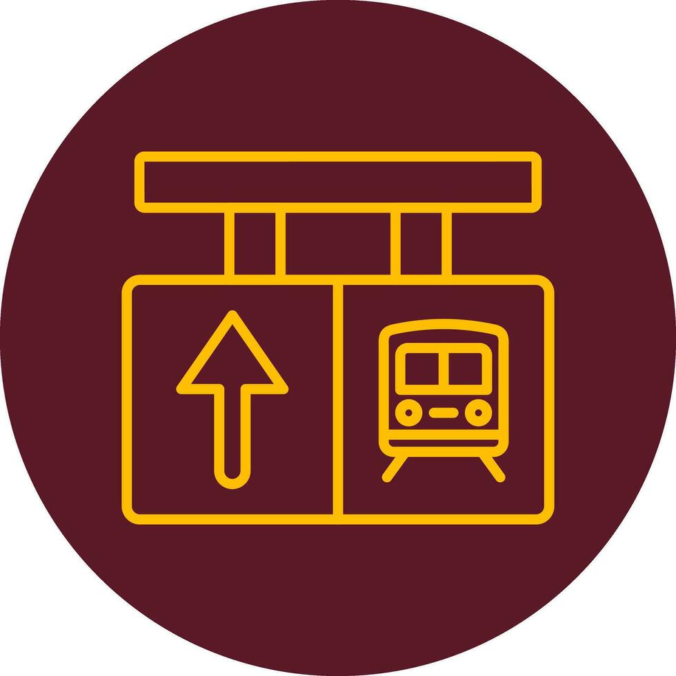 Departure Vector Icon