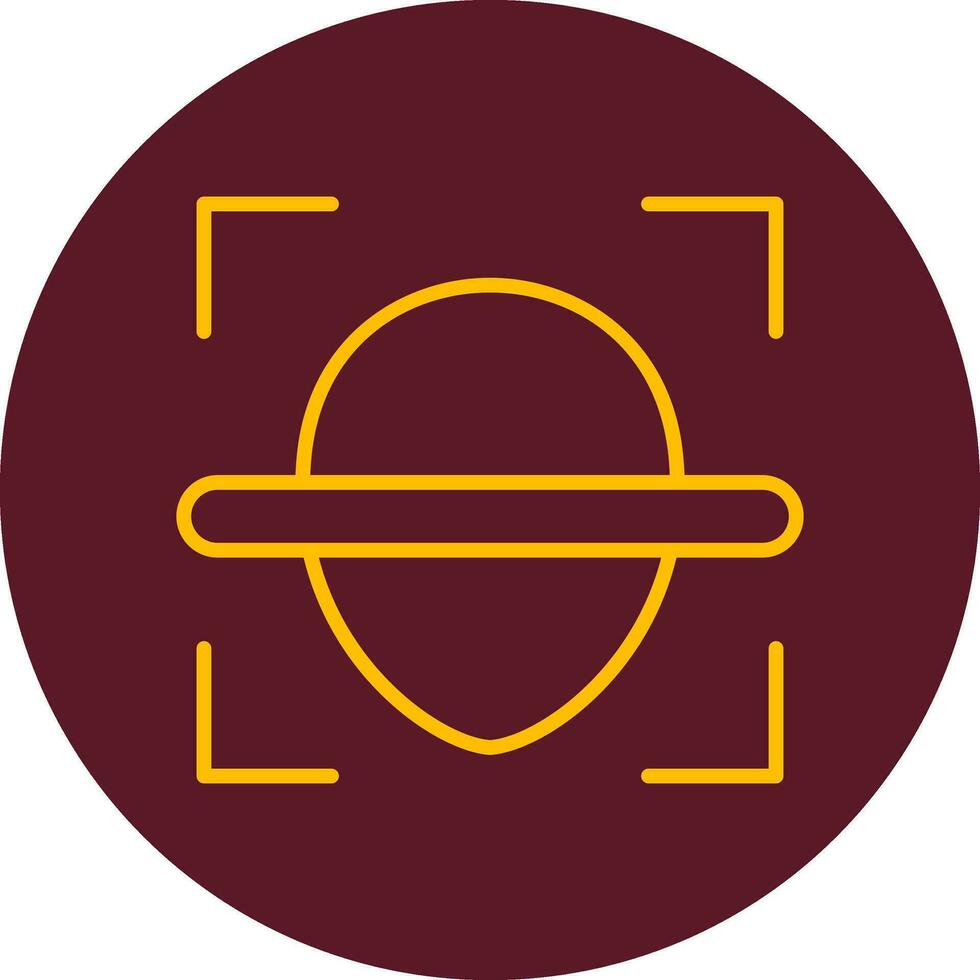 Face Id Vector Icon