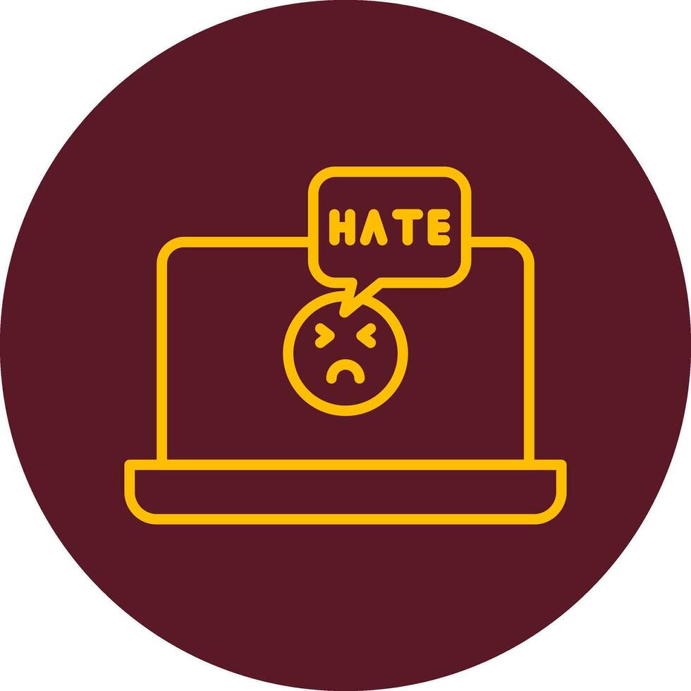 Hate Vector Icon