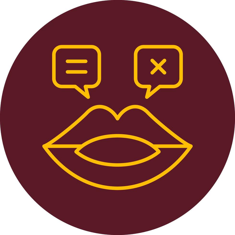 Gossip Vector Icon