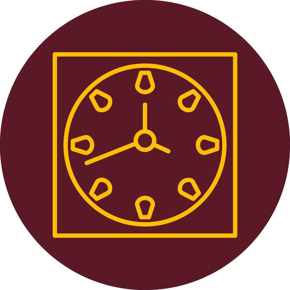 icono de vector de reloj