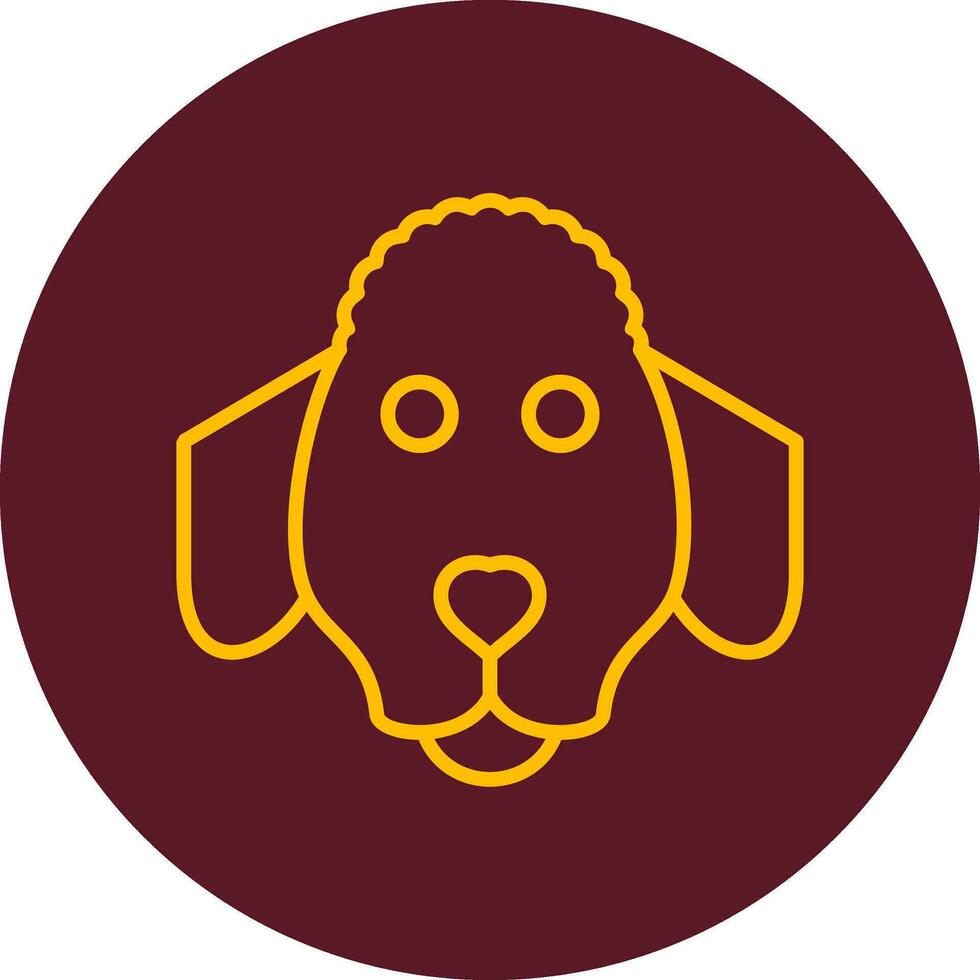 Poodle Vector Icon