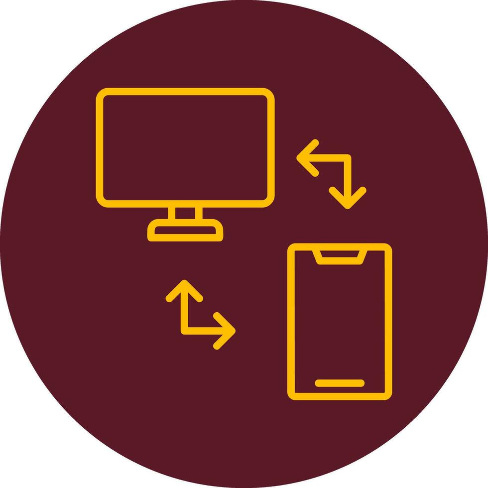 File Transfer Vector Icon