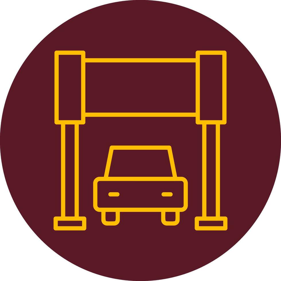 Start Line Vector Icon