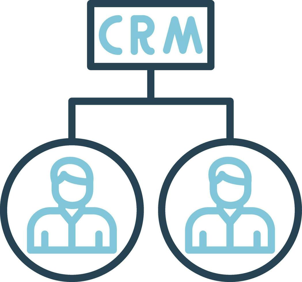 CRM Vector Icon
