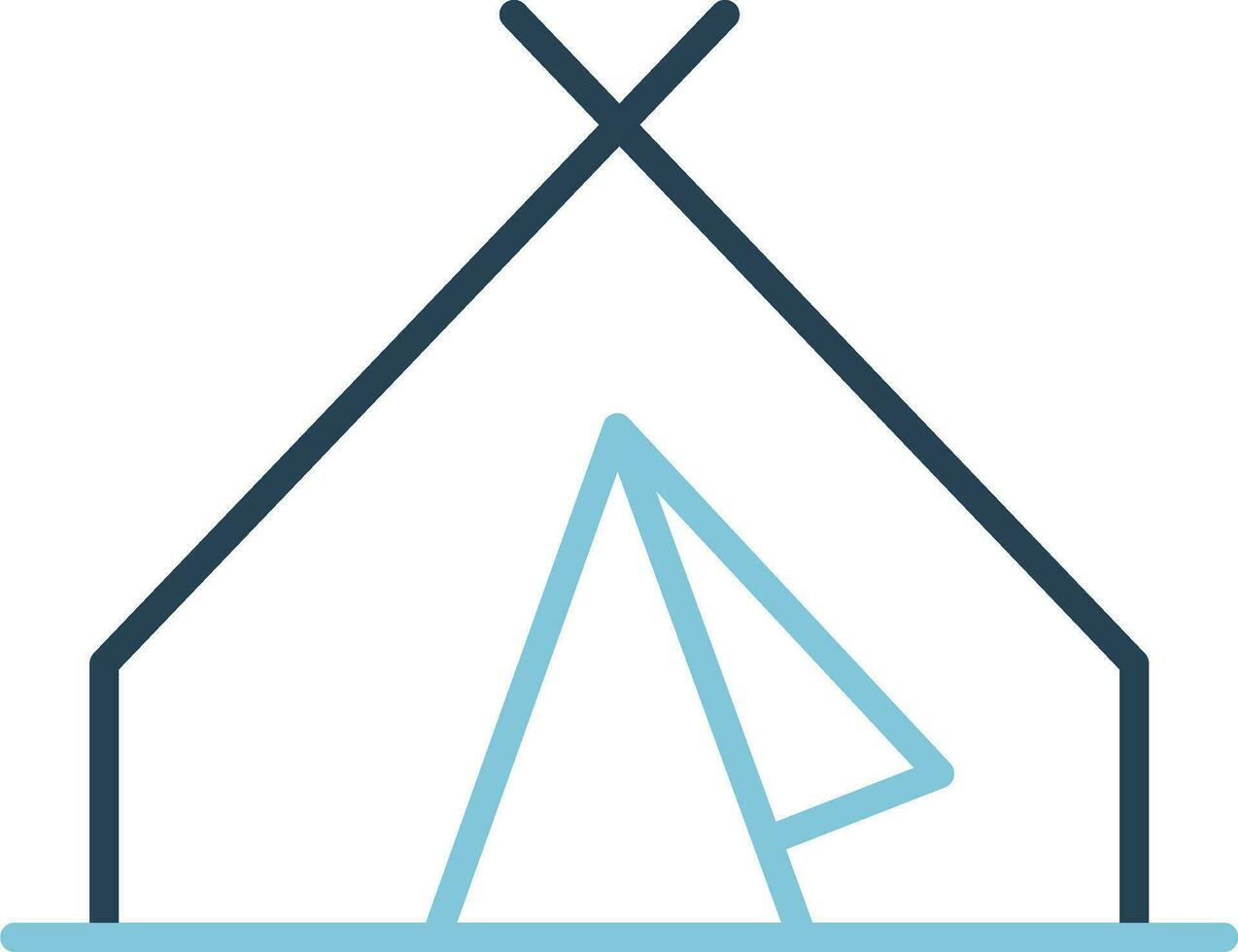 Tent Vector Icon