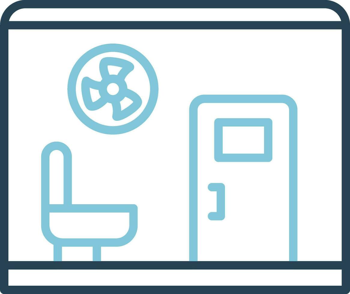 Restroom Vector Icon