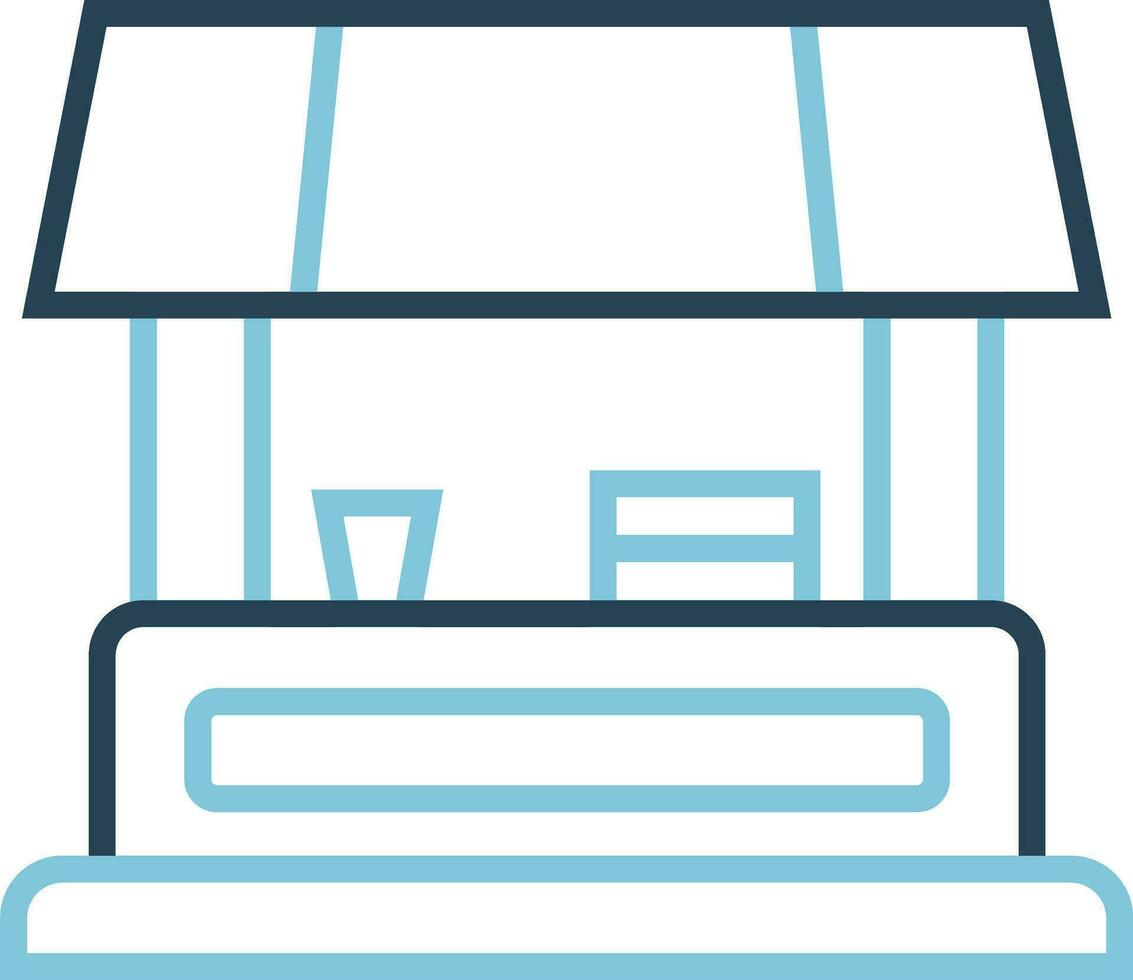 Food Stall Vector Icon