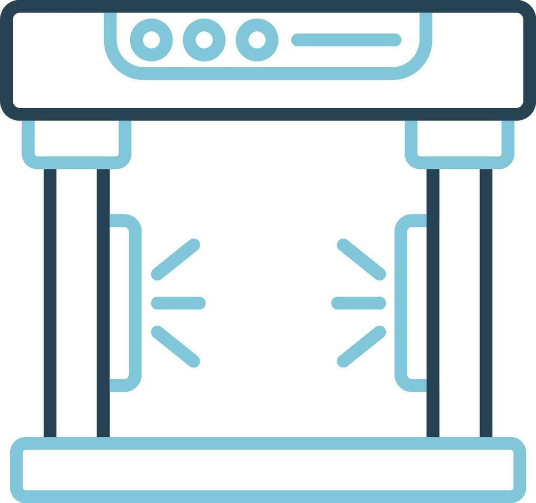 Metal Detector Vector Icon