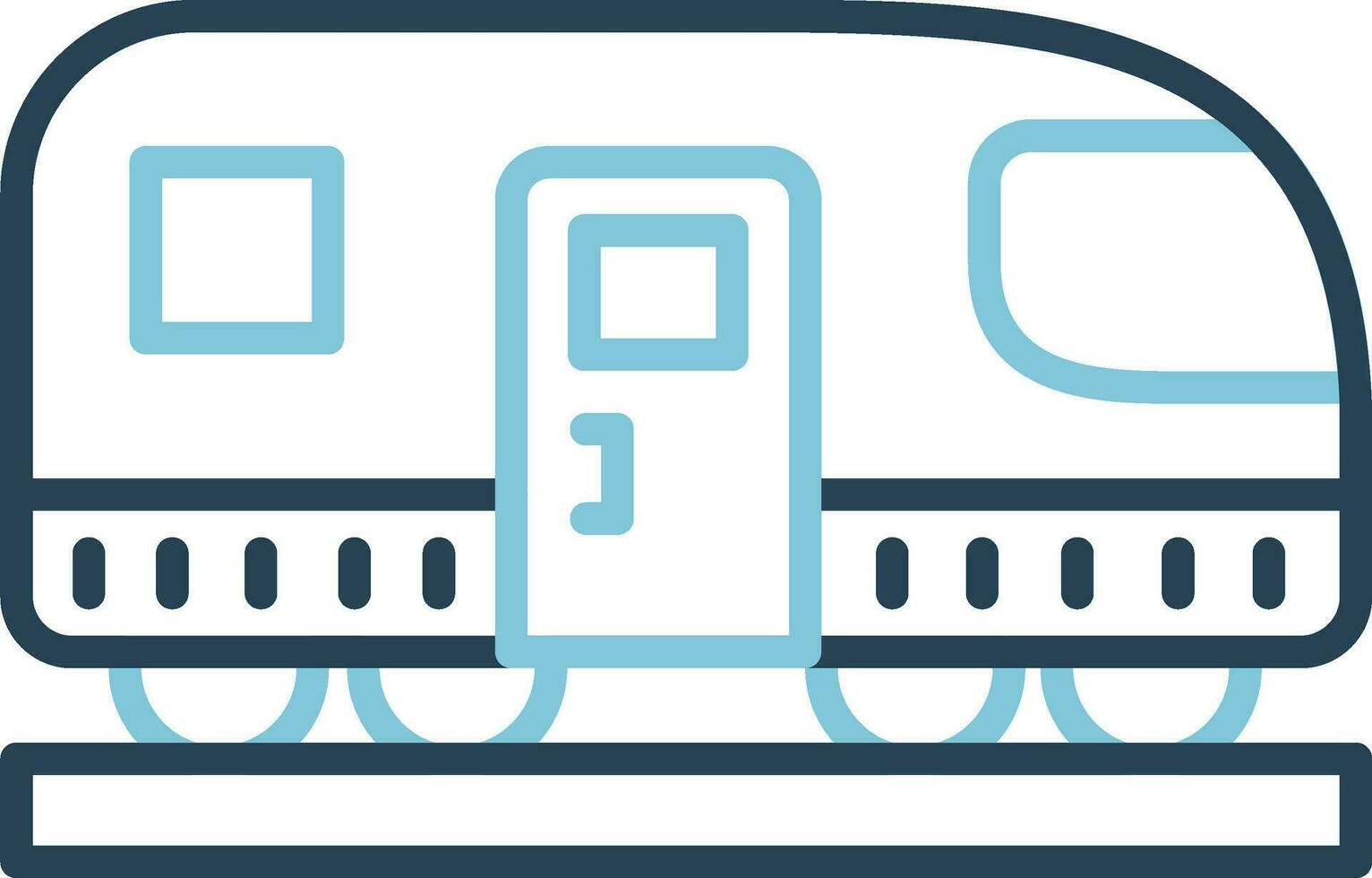 Bullet train Vector Icon