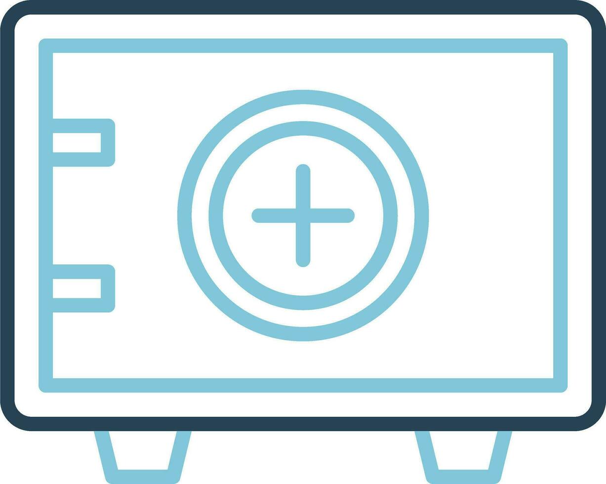 Safe Box Vector Icon