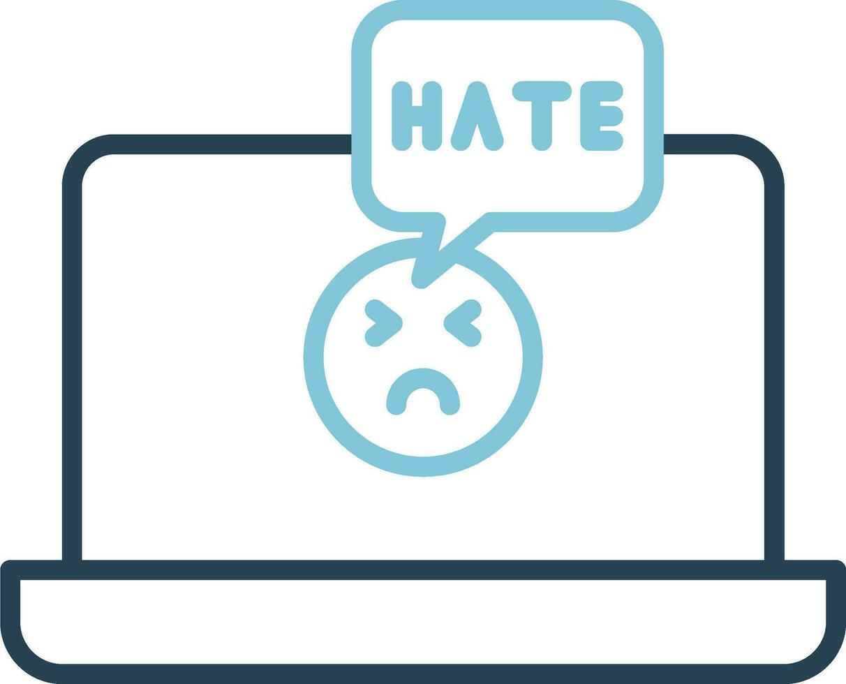 Hate Vector Icon