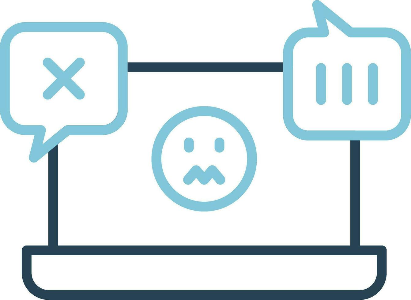 Cyberbullying Vector Icon