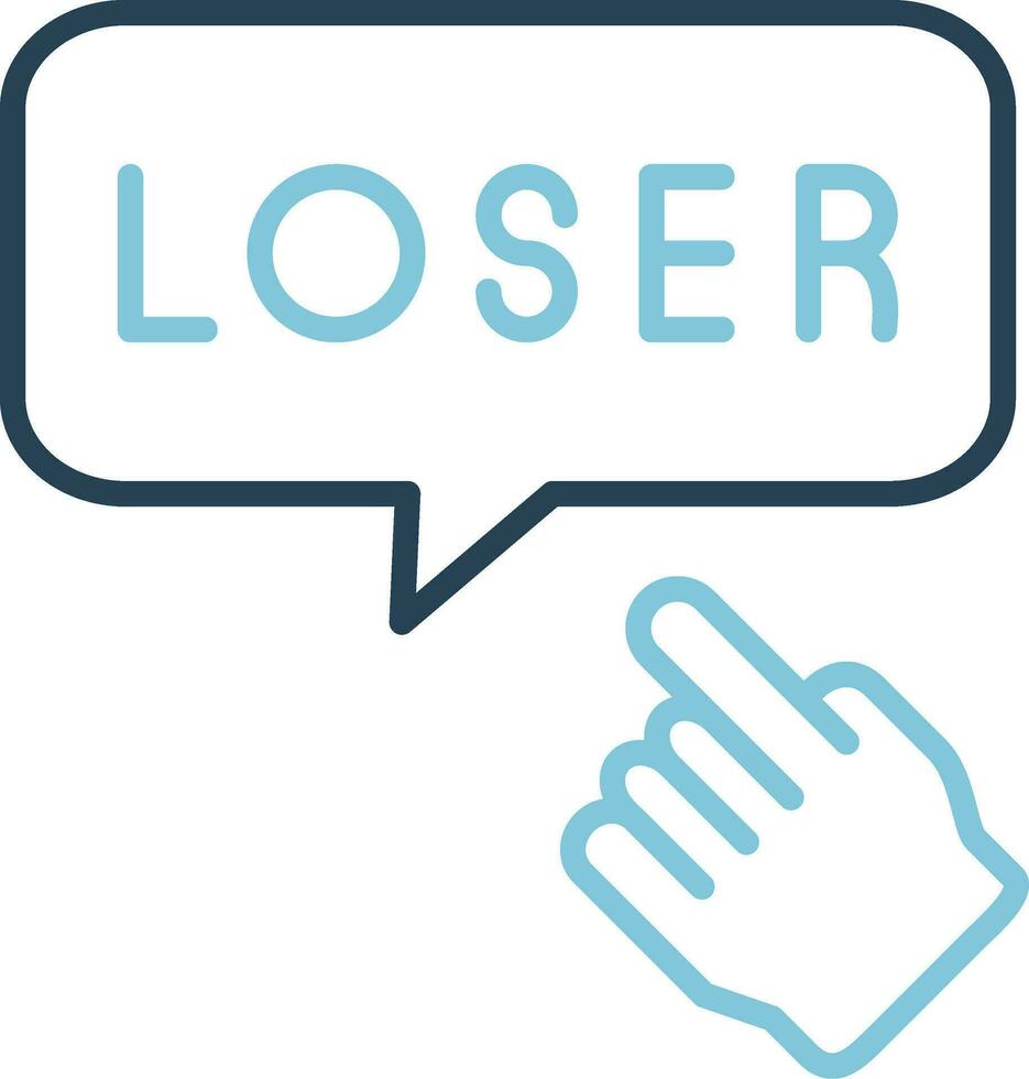 Loser Vector Icon