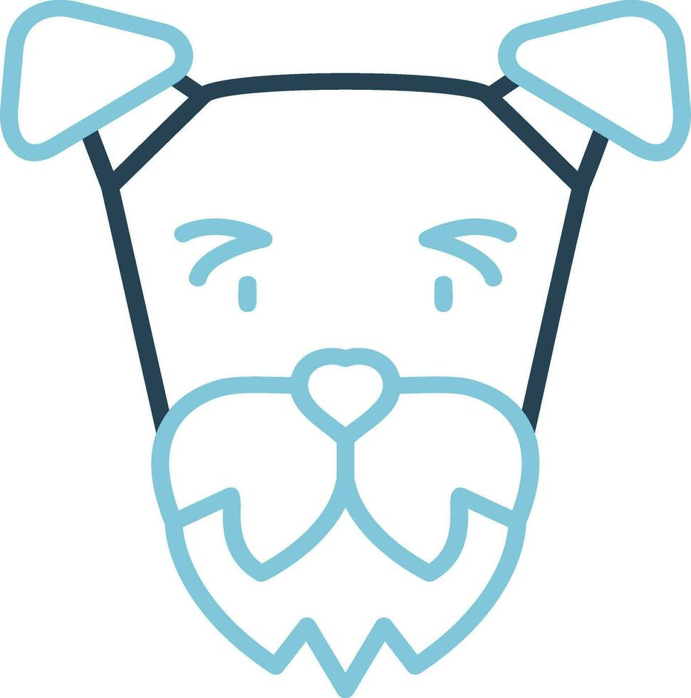 Airedale Terrier Vector Icon