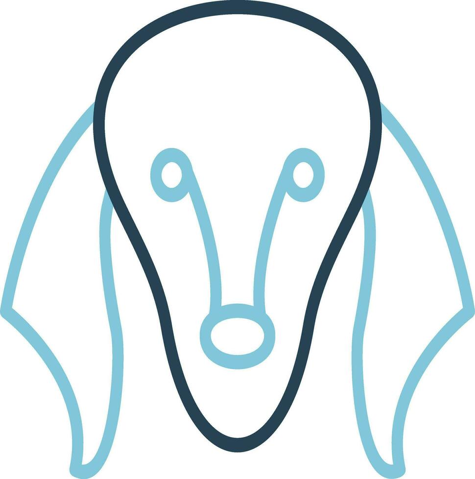 Saluki Vector Icon