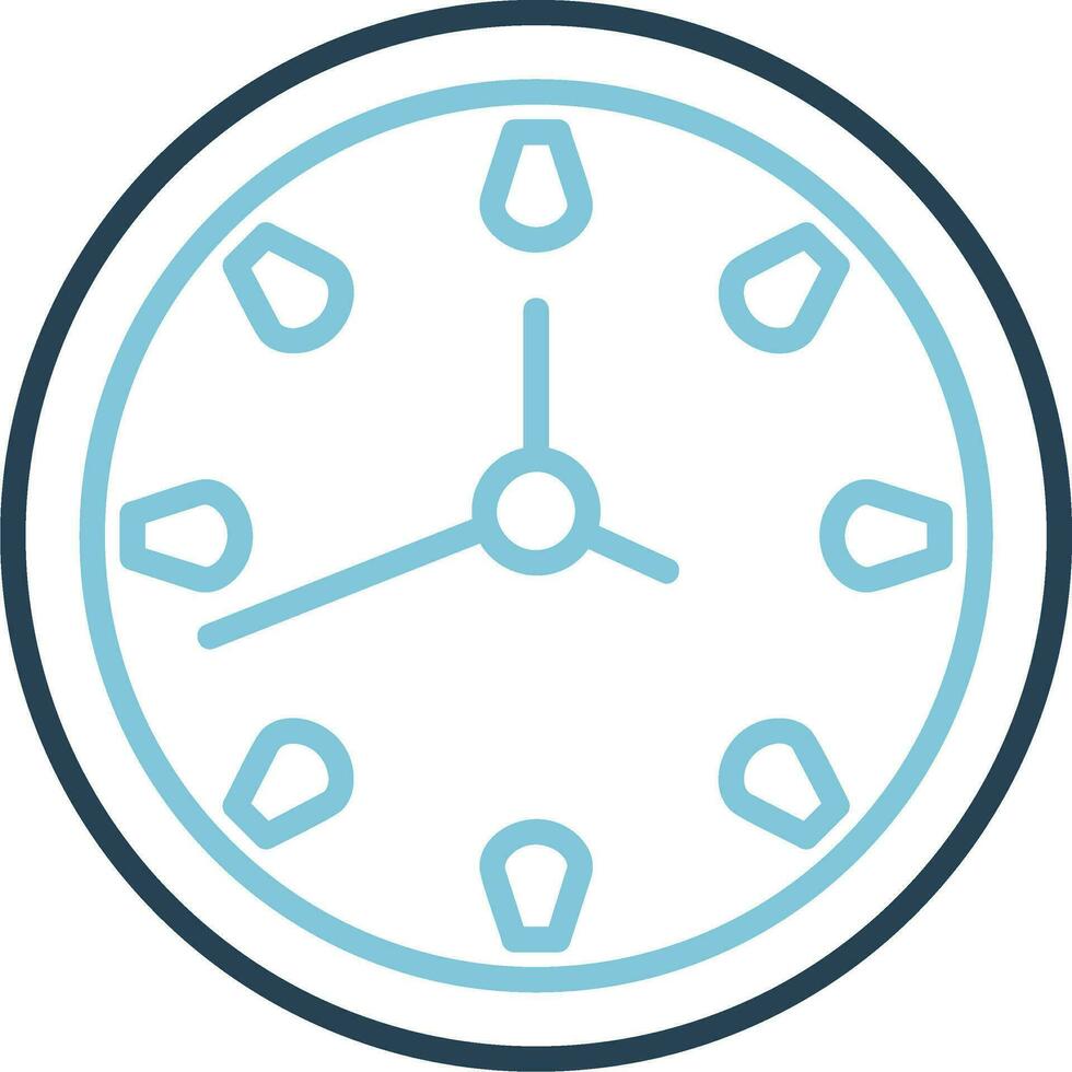 icono de vector de reloj