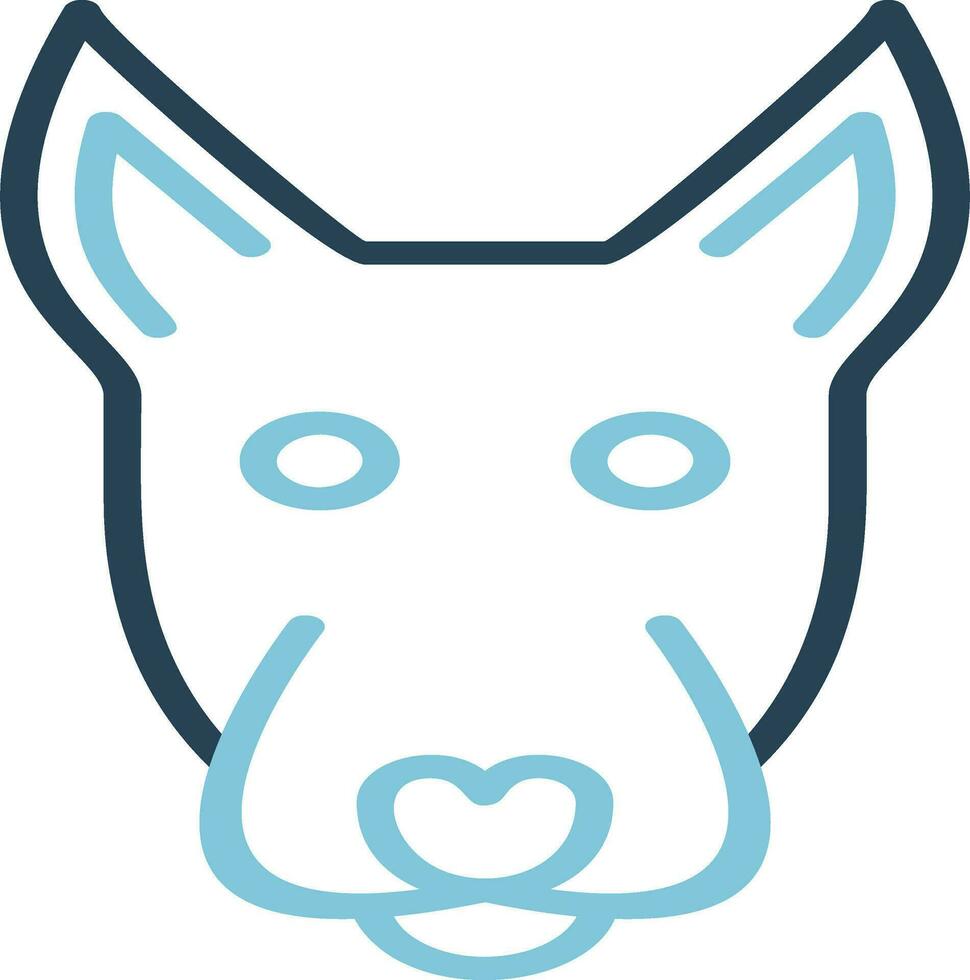 Bull Terrier Vector Icon