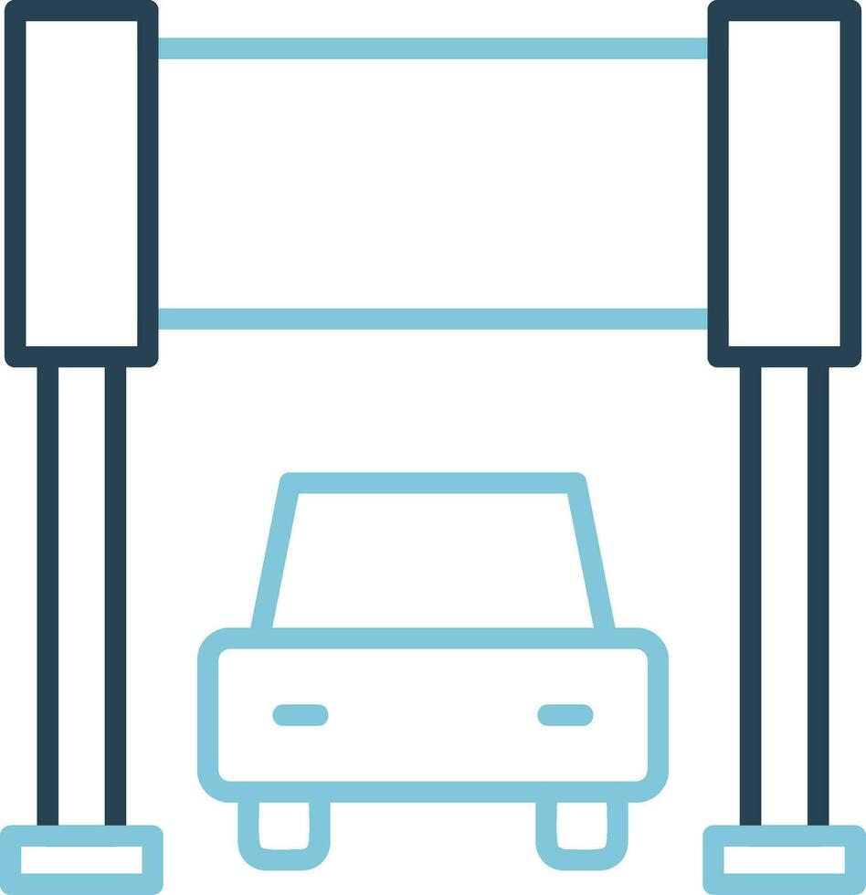 Start Line Vector Icon