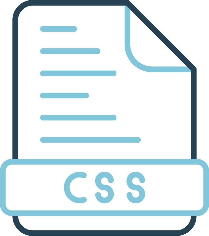 CSS File Vector Icon