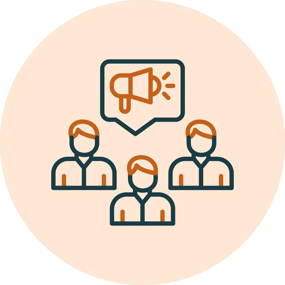 Public Relation Vector Icon