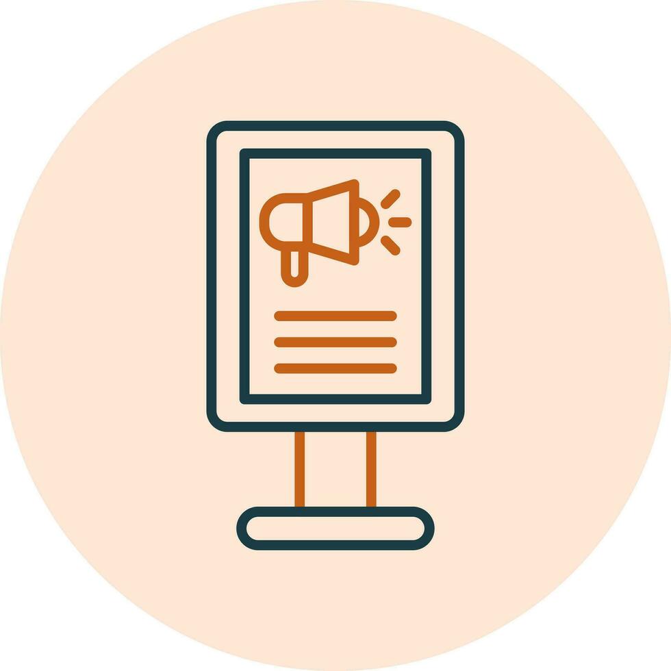 Poster Vector Icon