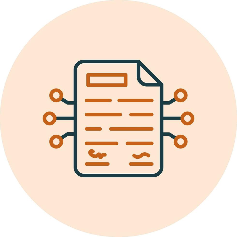 Smart Contracts Vector Icon