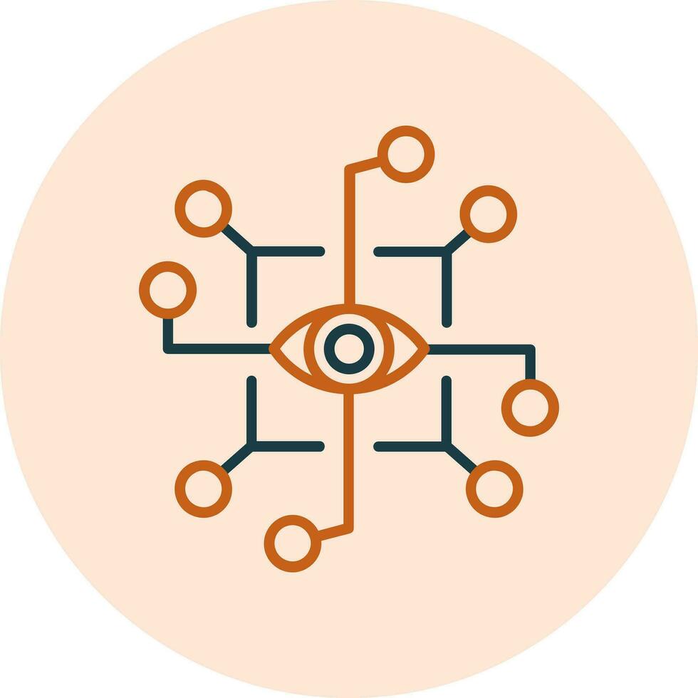 Eye Scanner Vector Icon