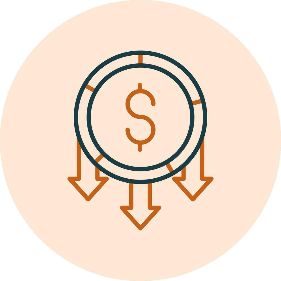 Cost Basis Vector Icon
