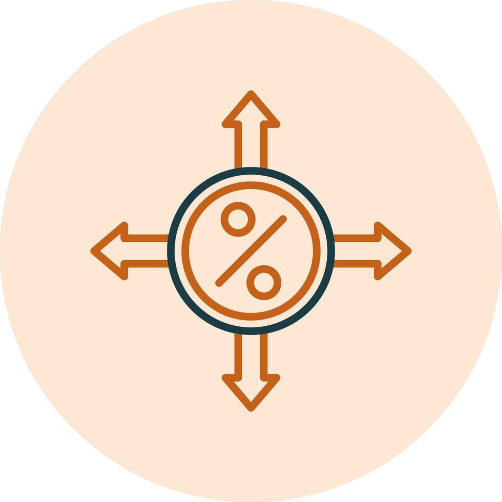 Base Broadening Vector Icon