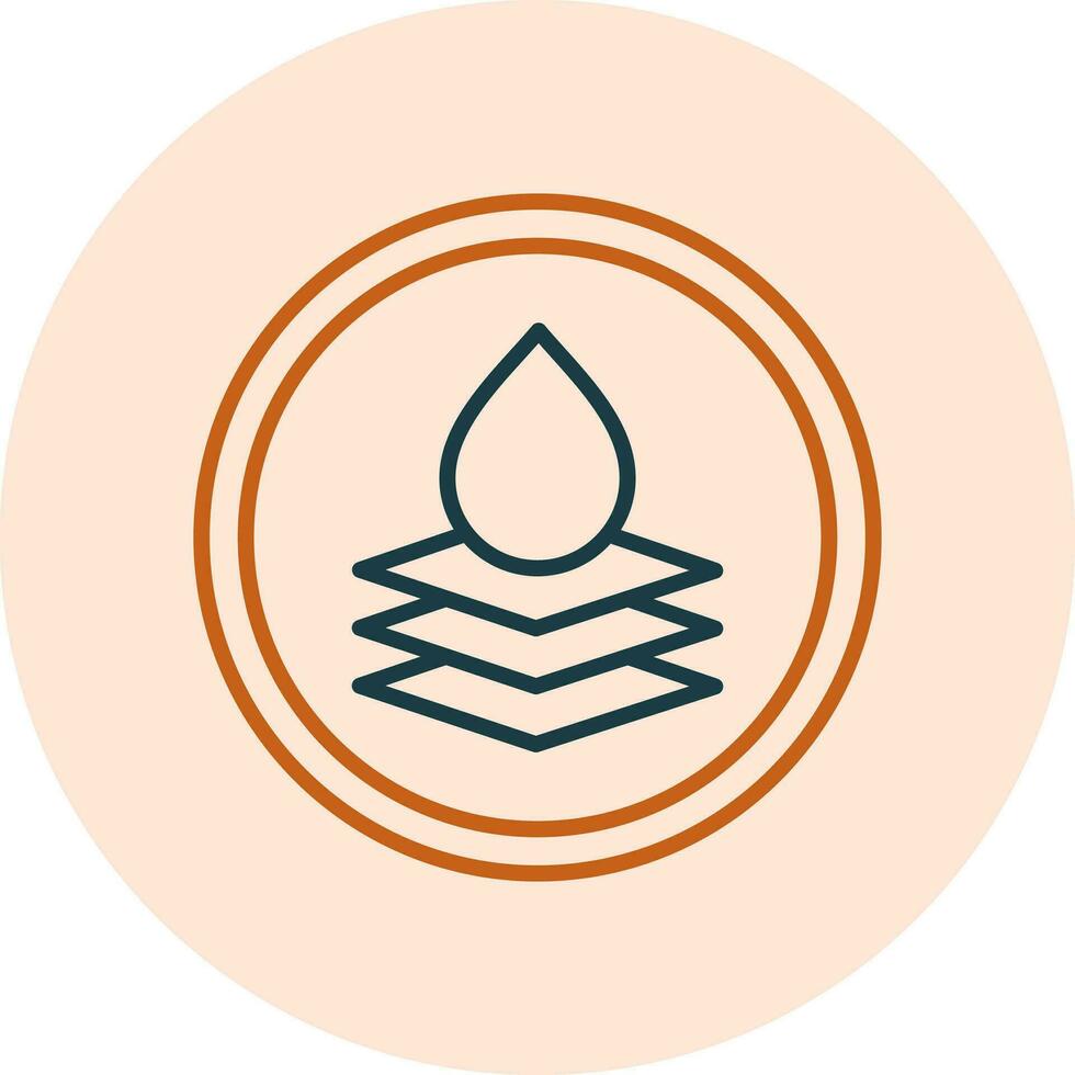 Water Resistant Vector Icon
