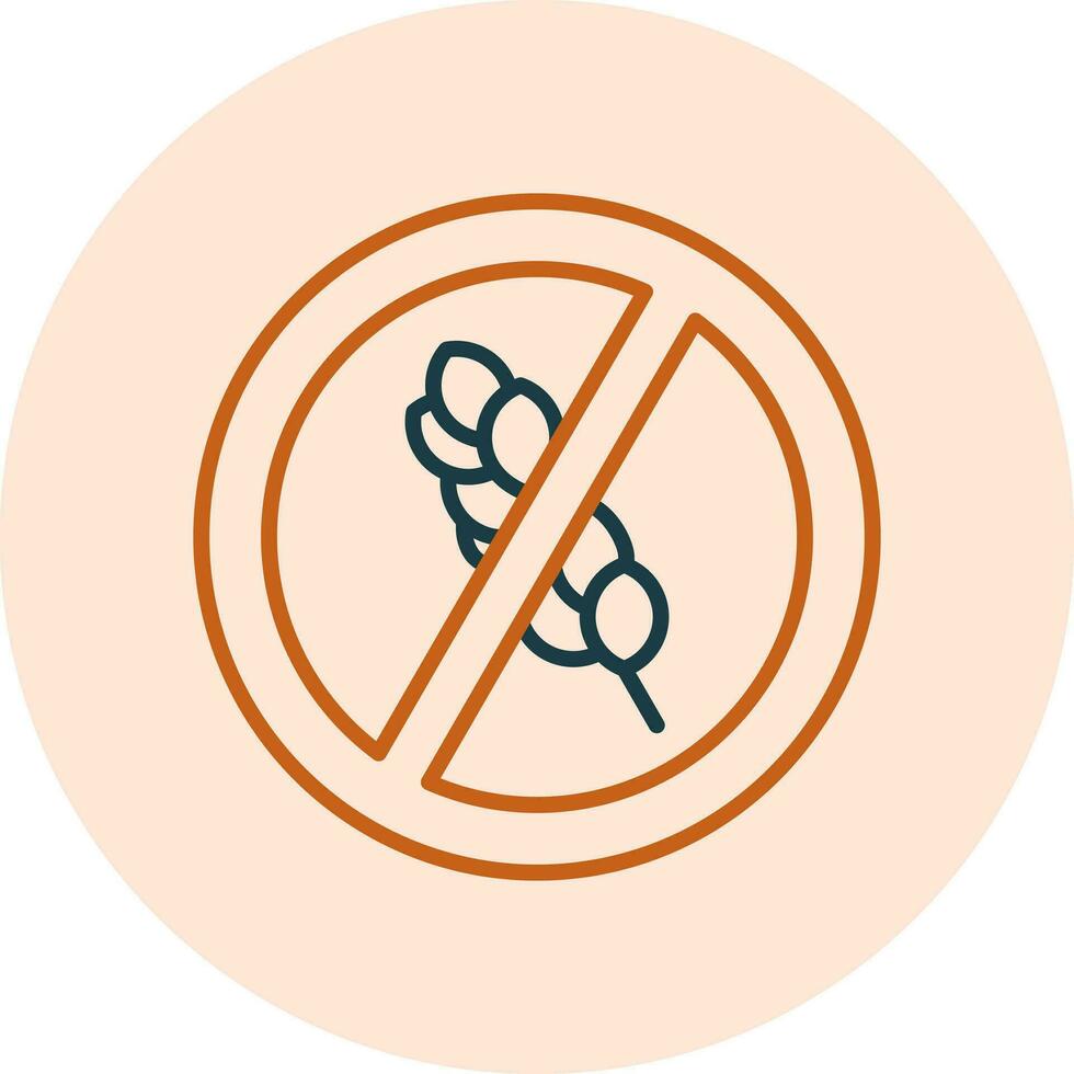 Gluten Vector Icon