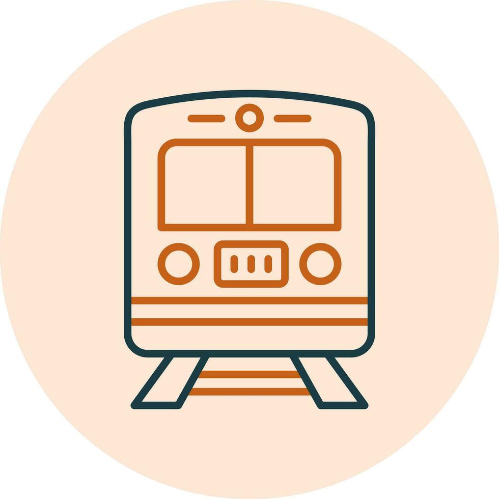 icono de vector de tren