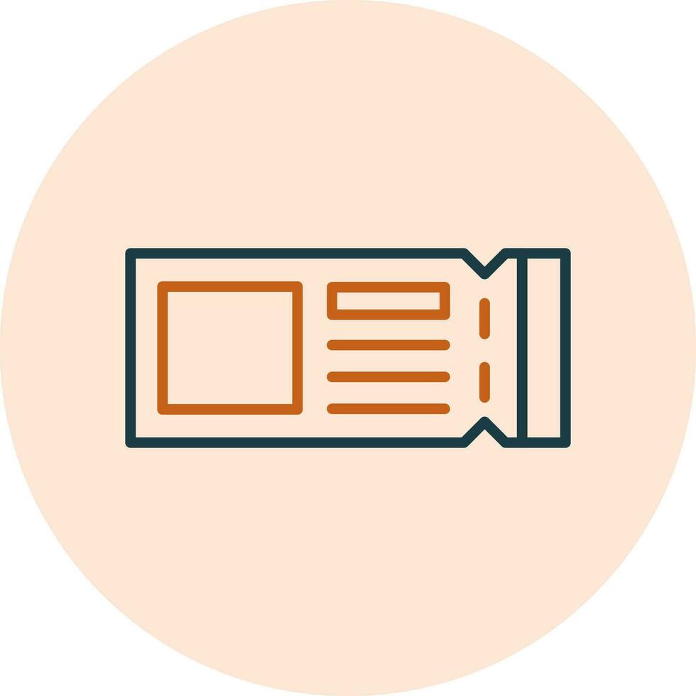 Ticket Vector Icon