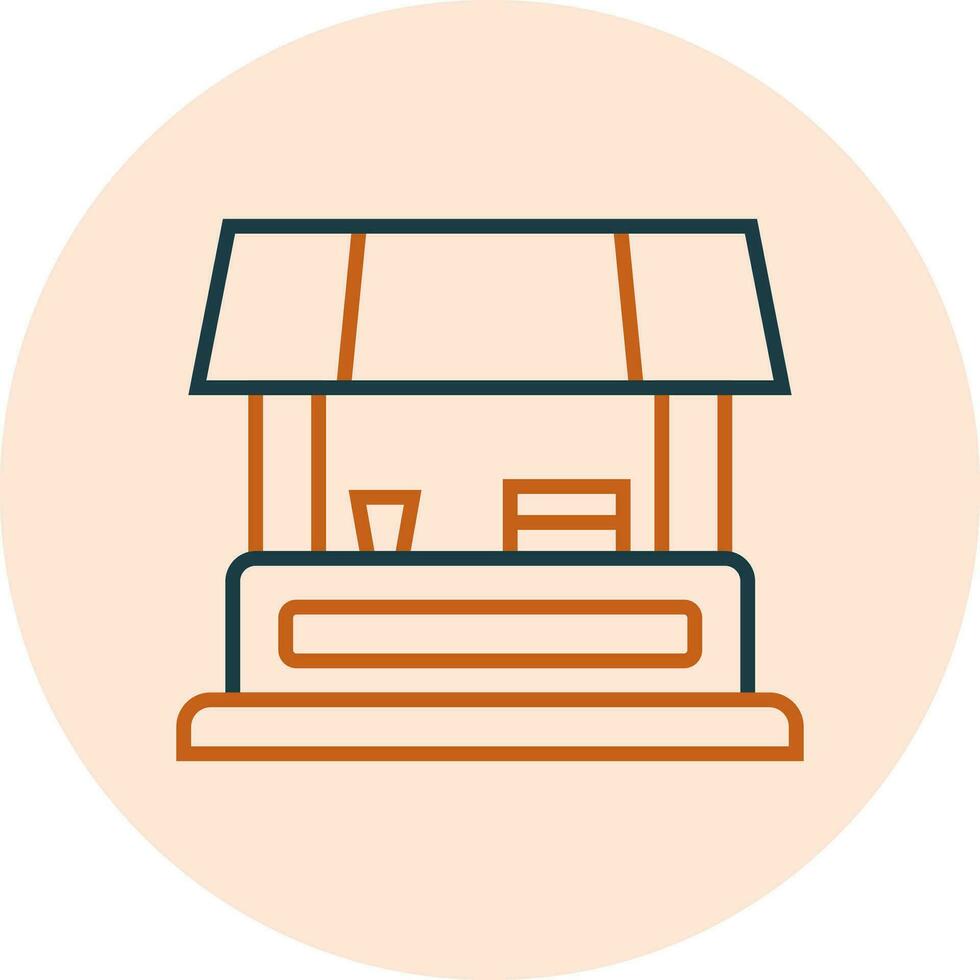 Food Stall Vector Icon