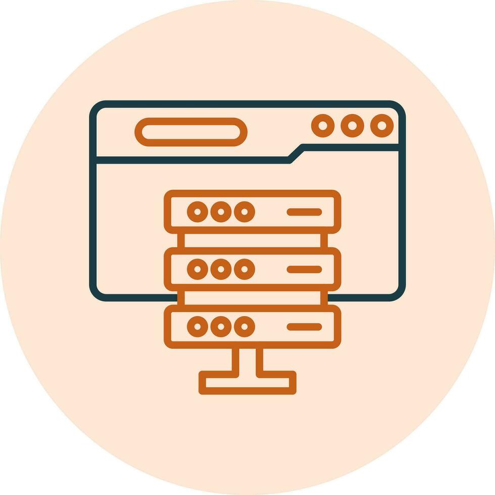 Hosting Vector Icon