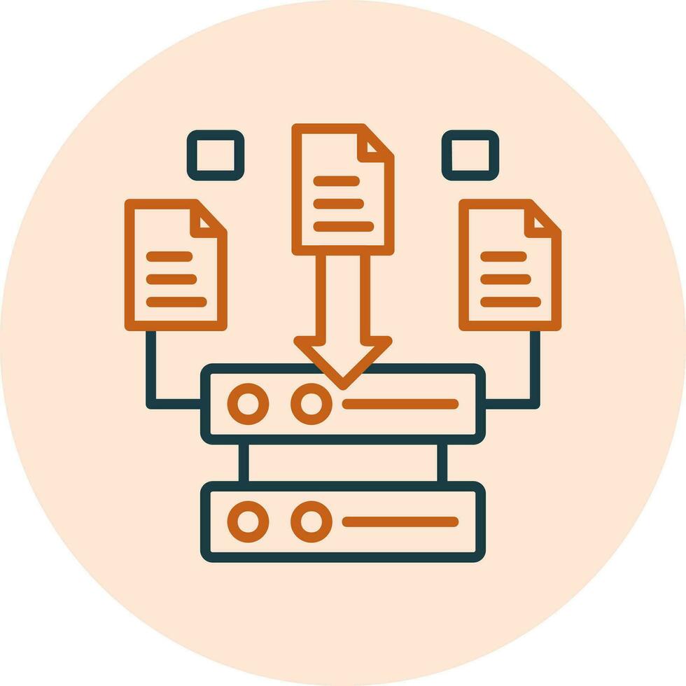 Data Collecting Vector Icon