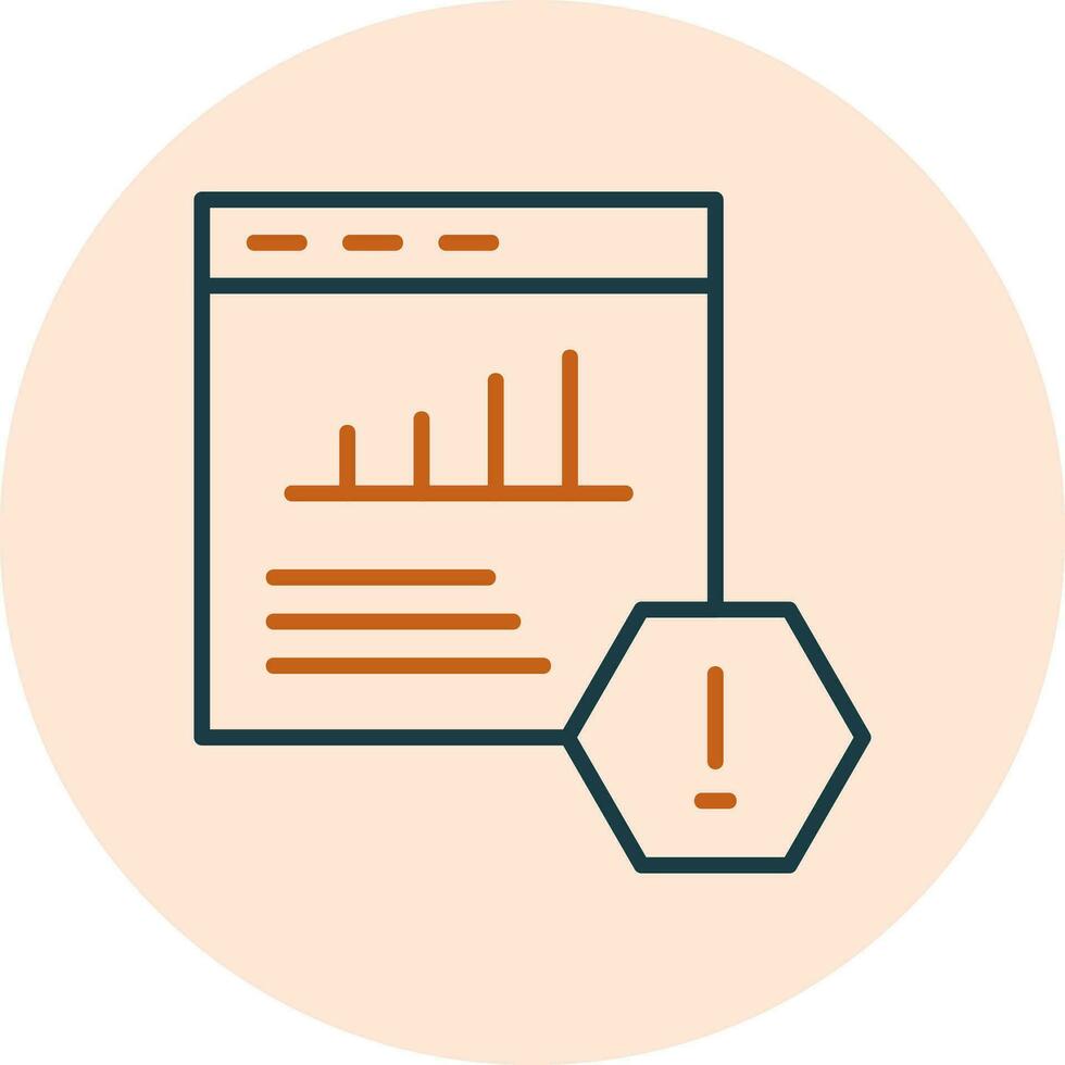 Risk Vector Icon