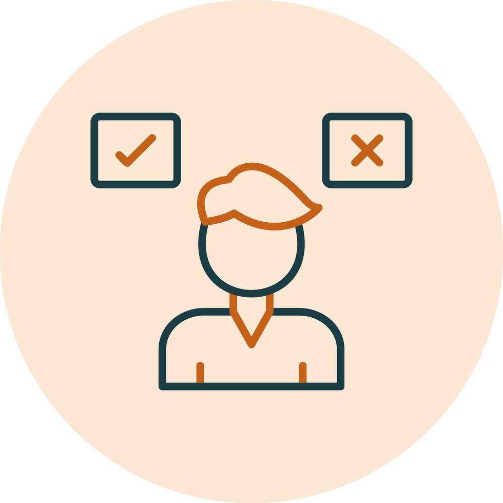 Decision Making Vector Icon