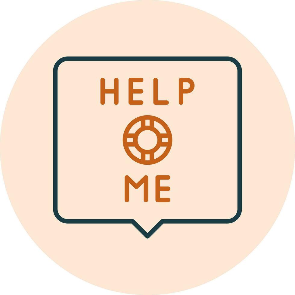Help Me Vector Icon