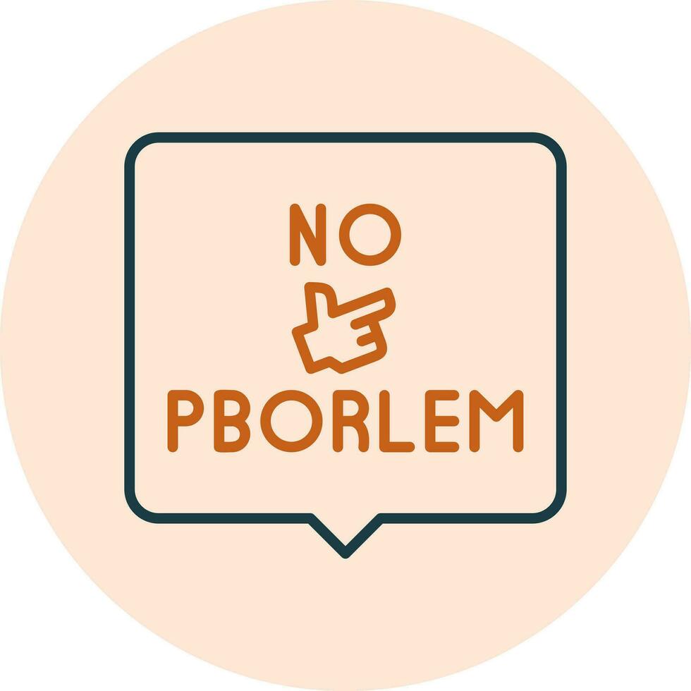 No Problem Vector Icon