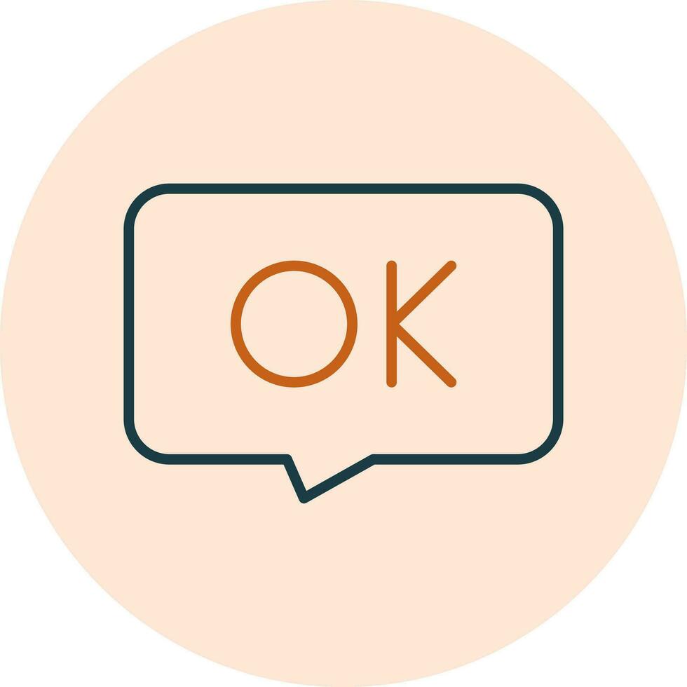 Ok Vector Icon